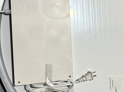 Wall Mounted Bathroom Full Length Makeup Mirror With 3 Color Lighting - Clear