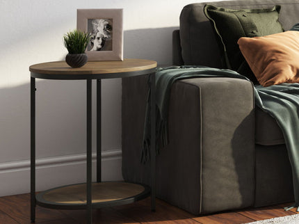 Jenna - Handcrafted Round Side Table