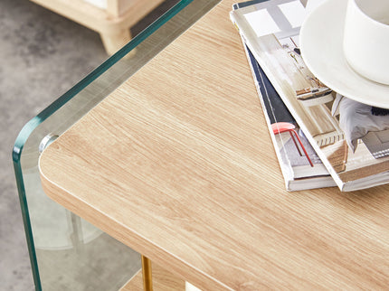 Modern 3 Layer Bedside Cabinet With Storage Function