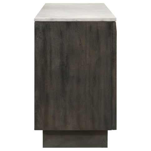 Metzger - 3 Door Sideboard Buffet - Gray