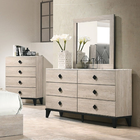 Design Dresser With 6 Drawers