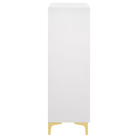 Karena - Rectangular 5 Drawer Chest - White