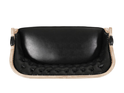 French Country Chesterfield Style Tufted Loveseat