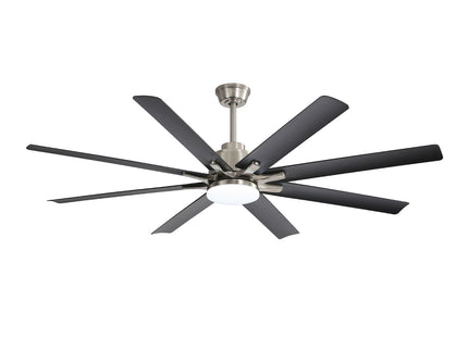 Ceiling Fan With Dimmable LED Light, 8 Blades, Reversible DC Motor, Remote Control