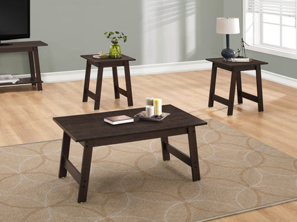 Table Set, Coffee, End, Side, Accent, Living Room Transitional (Set of 3)