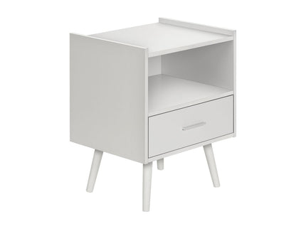Modern Accent Table With Storage Drawer