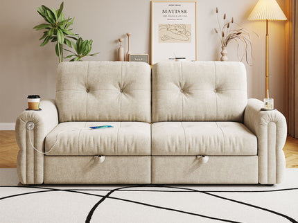 Cloud Like Convertible Sofa Bed With For Living Room