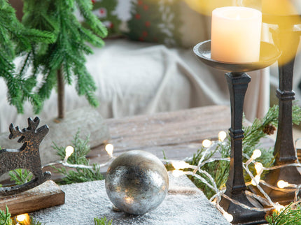 Christmas Ball Ornaments, Wood Decorative Hanging Ball Christmas Tree Ornaments For Holiday Party Decorations