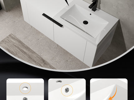 Modern Bathroom Vanity Sink Combo With Spacious Storage