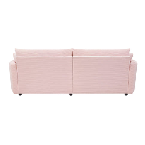 Oversized Double Chaise Lounge Sofa With USB Ports