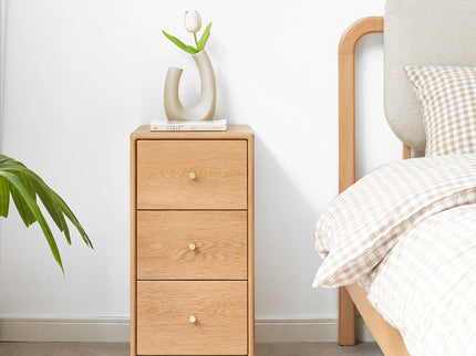 Free-Standing Corner Storage Cabinet For Living Room
