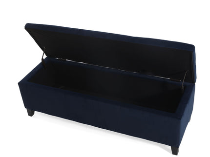 Upholstered Storage Ottoman Bench