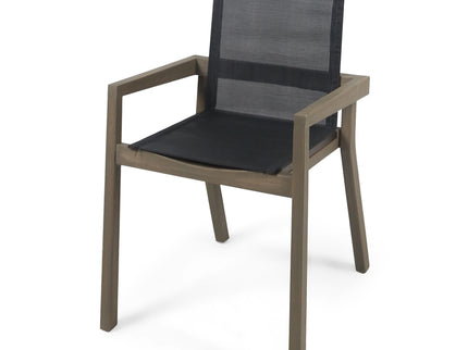 Belfast - Dining Chair With Acacia Wood Frame And Seating (Set of 2)