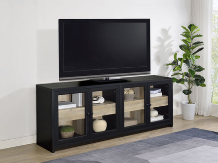 Kennison - TV Stand - Black