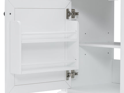 36" Bathroom Vanity With Sink, 2 Tip-Out Drawers, Soft Close Hinges