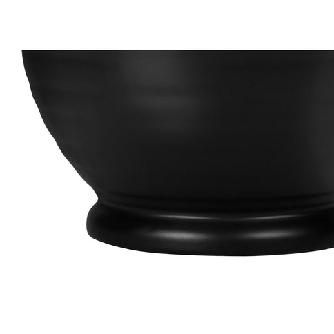 Lighting, Table Lamp, Ceramic, Transitional - Black