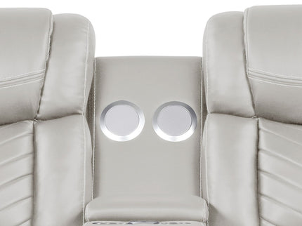Challenger - LED Power Recliner Loveseat