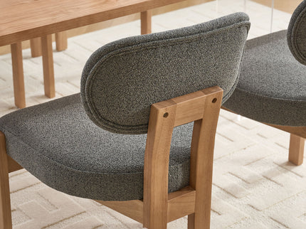 Dining Chairs With Ergonomic Backrest And Adjustable Feet (Set of 2)