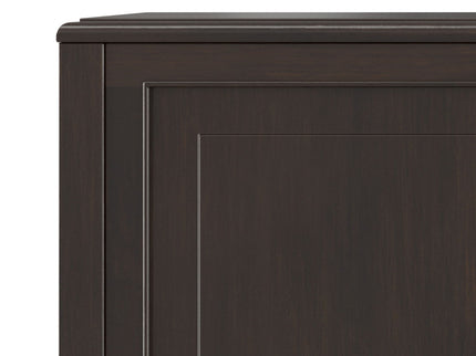 Connaught - Large Storage Bench Trunk - Dark Brown