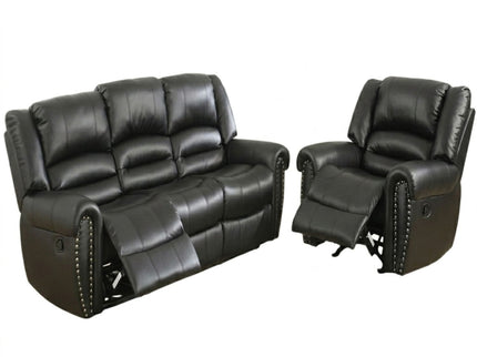 Modern Living Room Set With Nailhead Trim