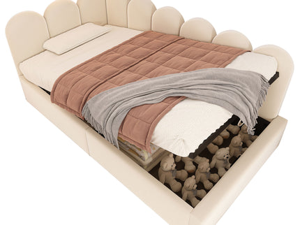 Upholstered Daybed With Hydraulic Storage