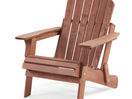 Oversize Outdoor Folding Adirondack Chair, Patio Chair For Garden