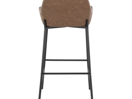 Daniella - Contemporary Fixed Height Barstool (Set of 2)