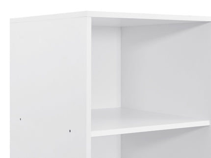 Doorless Storage Wardrobe For Dedroom With Shelves And 3 Drawers