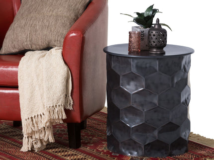 Whitney - Handcrafted Metal Storage Table