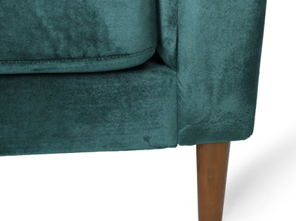 Contemporary 3 Seater Sofa With Accents