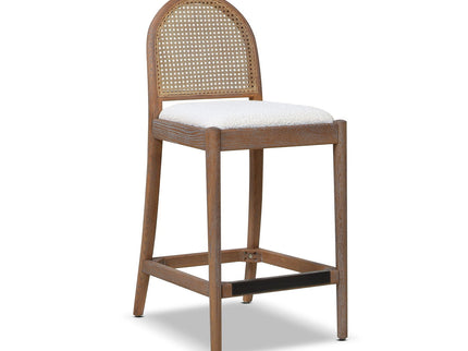 Panama - Curved Back Cane Counter Stool (Set of 2)