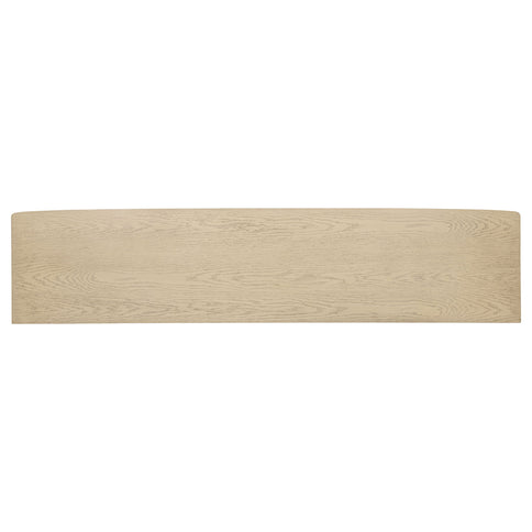 Kimpton - 4 Door Cane TV Stand Media Console - Beige