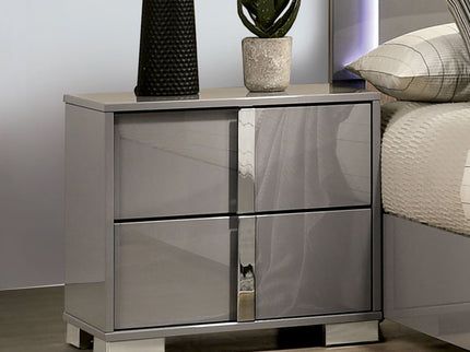Nightstand With Vertical Handles