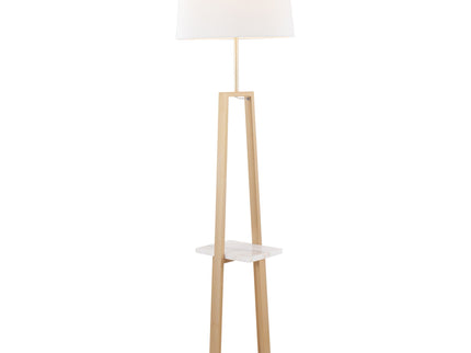 Cosmo - Shelf Contemporary / Glam Floor Lamp