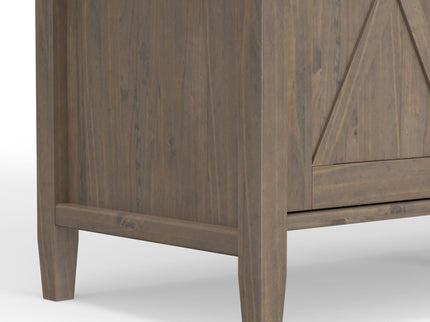 Ela - Medium TV Stand - Smoky Brown