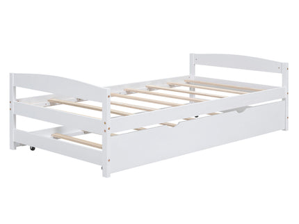 Platform Bed With Trundle