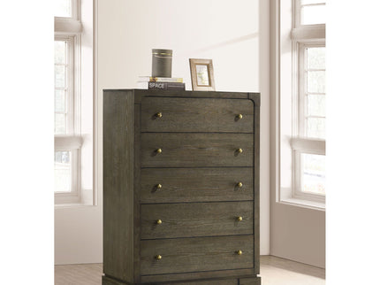 Harbington - 5 Drawer Chest - Chocolate