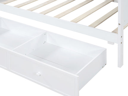 Daybed With 3 Drawers USB Ports And Desk