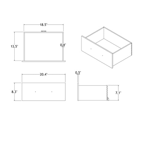 Adelaide - Nightstand With Spacious Storage