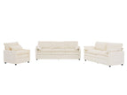 Beige / 3 Pc. Sofa, Loveseat, Chair