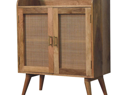 Larissa - T Bar Raised Cabinet - Brown