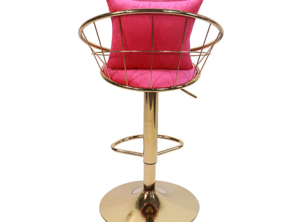 Unique Design Bar Chair, 360 Degree Rotation, Adjustable Height, Suitable For Dining Room And Bar