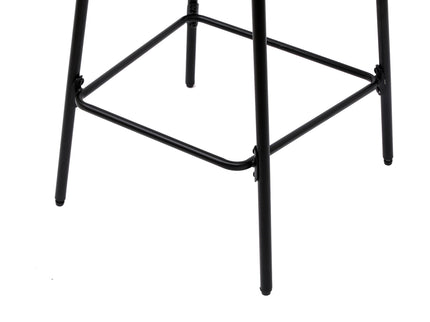 Boho Style Handwoven Paper Rope Counter Stools (Set of 2)