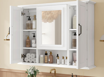 Modern Freestanding Bathroom Vanity With Sink, Cabinet, Soft-Close Drawers, Tip-Out Tray