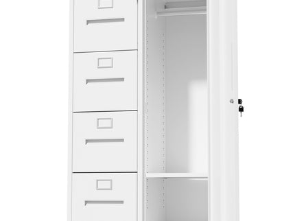 Storage Vertical Filing Cabinet With Lock