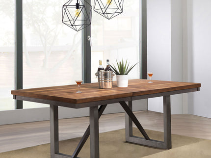 Rivera - Extension Dining Table - Natural Walnut