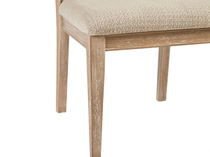 Modern Armless Dining Chair With Cane Back (Set of 2)