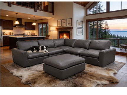 Upholstered Large Seating Modular Sectional