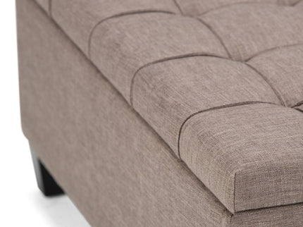 Harrison - Upholstered Coffee Table Storage Ottoman