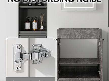Freestanding Bathroom Vanity Cabinet With Soft Close Doors, Cabinet Only